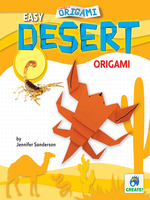 Title details for Easy Desert Origami by Jennifer Sanderson - Available